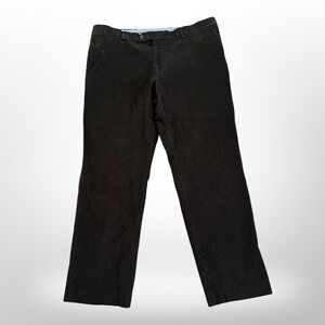 Tommy Hilfiger Brown Corduroy Pants Casual Straight Leg Trousers Mens 42x30